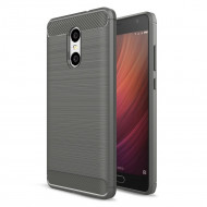 Чехол-накладка Carbon Fibre для Xiaomi Redmi Pro (серый)