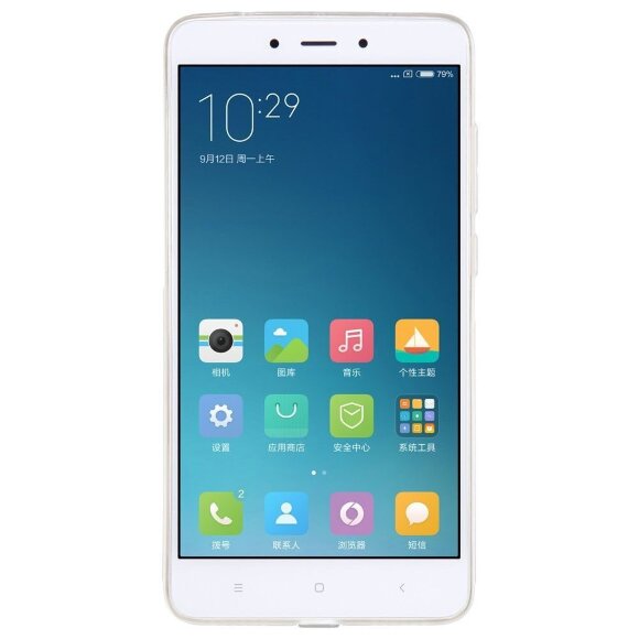 Силиконовый TPU чехол NILLKIN для Xiaomi Redmi Note 4X (прозрачный)