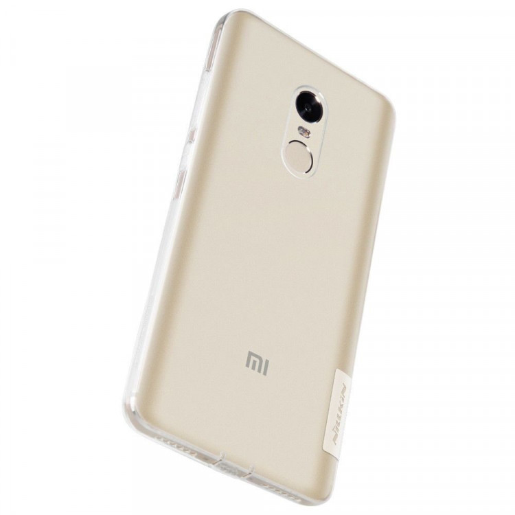 Силиконовый TPU чехол NILLKIN для Xiaomi Redmi Note 4X (прозрачный)