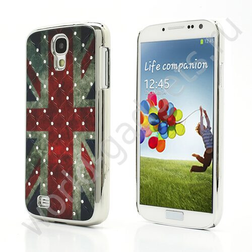 Чехол Diamond Retro United Kingdom Flag для Samsung Galaxy S4 / i9500