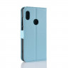 Чехол с визитницей для Xiaomi Redmi Note 5 / 5 Pro (голубой)