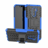 Чехол Hybrid Armor для Xiaomi Pocophone F1 / Poco F1 (черный + голубой) Чехол Hybrid Armor для Xiaomi Pocophone F1 / Poco F1 (черный + голубой)