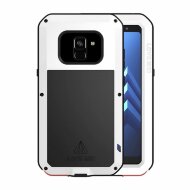 Гибридный чехол LOVE MEI для Samsung Galaxy A8+ (Plus) 2018  (белый) Гибридный чехол LOVE MEI для Samsung Galaxy A8+ (Plus) 2018  (белый)