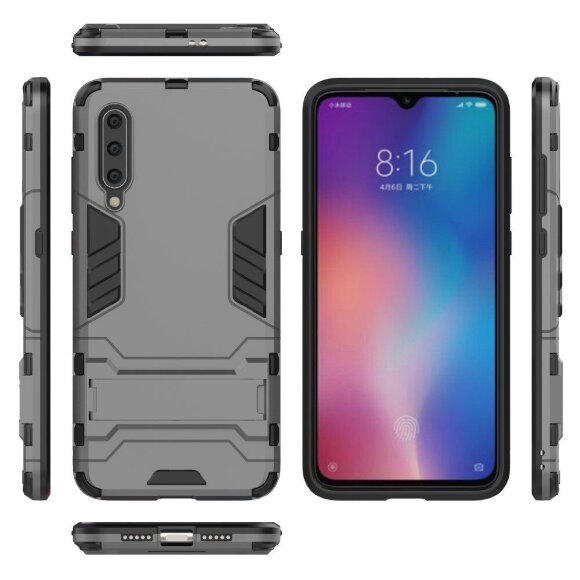 Чехол Duty Armor для Xiaomi Mi 9 (серый) Чехол Duty Armor для Xiaomi Mi 9 (серый)