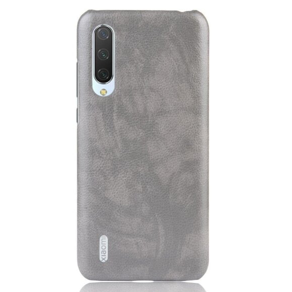 Кожаная накладка-чехол для Xiaomi Mi CC9 / Xiaomi Mi 9 Lite (серый) Кожаная накладка-чехол для Xiaomi Mi CC9 / Xiaomi Mi 9 Lite (серый)