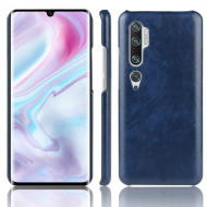 Кожаная накладка-чехол для Xiaomi Mi Note 10 / Mi Note 10 Pro / Mi CC9 Pro (синий) Кожаная накладка-чехол для Xiaomi Mi Note 10 / Mi Note 10 Pro / Mi CC9 Pro (синий)