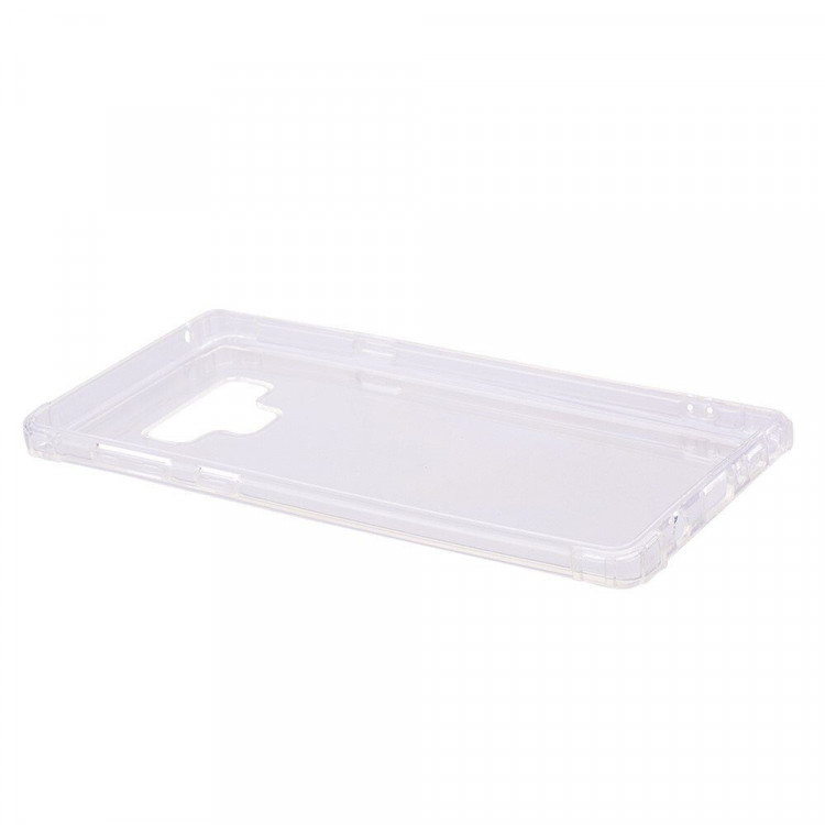 Силиконовый чехол с усиленными бортиками для Samsung Galaxy Note 9 (прозрачный)