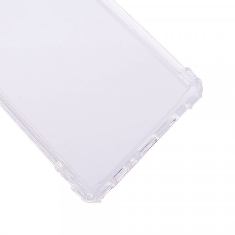 Силиконовый чехол с усиленными бортиками для Samsung Galaxy Note 9 (прозрачный)
