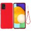 Силиконовый чехол Mobile Shell для Samsung Galaxy A52 (красный)