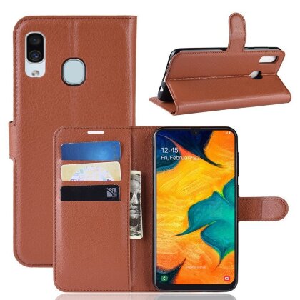 Чехол для Samsung Galaxy A30 / A20 (коричневый)
