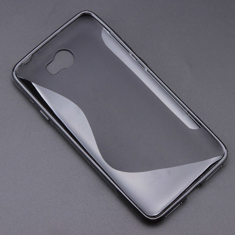 Нескользящий чехол для Huawei Y5 II / Honor 5A (LYO-L21) (черный)