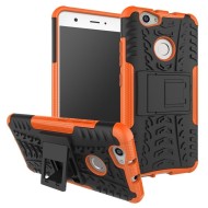 Чехол Hybrid Armor для Huawei Nova (черный + оранжевый)