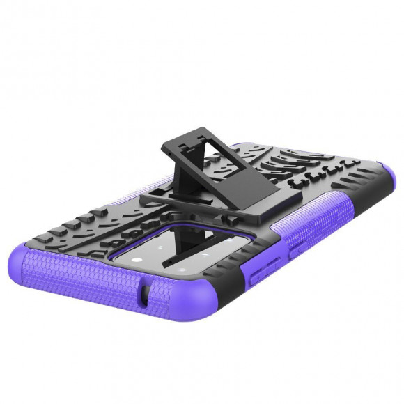 Чехол Hybrid Armor для Samsung Galaxy S20 Ultra (черный + фиолетовый) Чехол Hybrid Armor для Samsung Galaxy S20 Ultra (черный + фиолетовый)