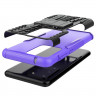 Чехол Hybrid Armor для Samsung Galaxy S20 Ultra (черный + фиолетовый)