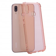 Силиконовый чехол с усиленными бортиками для Huawei P20 Lite / nova 3e (розовый) Силиконовый чехол с усиленными бортиками для Huawei P20 Lite / nova 3e (розовый)