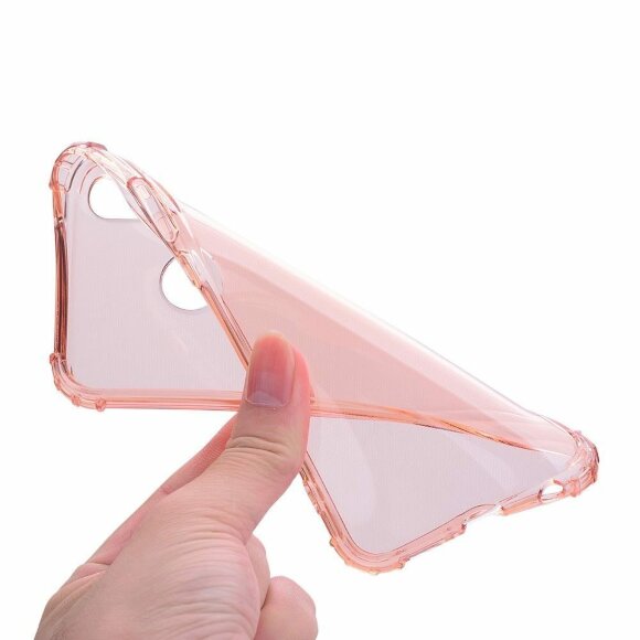 Силиконовый чехол с усиленными бортиками для Huawei P20 Lite / nova 3e (розовый) Силиконовый чехол с усиленными бортиками для Huawei P20 Lite / nova 3e (розовый)