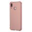 Силиконовый чехол с усиленными бортиками для Huawei P20 Lite / nova 3e (розовый)