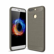 Чехол-накладка Carbon Fibre для Huawei Honor 8 Pro (серый) Чехол-накладка Carbon Fibre для Huawei Honor 8 Pro (серый)