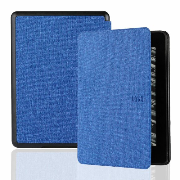 Тканевый чехол для Amazon Kindle Paperwhite 2021, 11th Generation, 6,8 дюйма (синий)