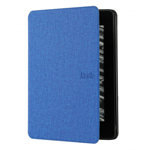 Тканевый чехол для Amazon Kindle Paperwhite 2021, 11th Generation, 6,8 дюйма (синий) Тканевый чехол для Amazon Kindle Paperwhite 2021, 11th Generation, 6,8 дюйма (синий)