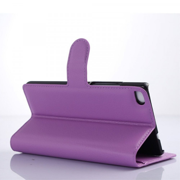 Чехол с визитницей для Huawei P8 Lite (фиолетовый)