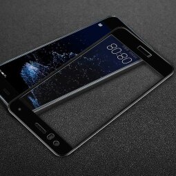 Защитное стекло FULL 3D для Huawei P10 Lite (черный)