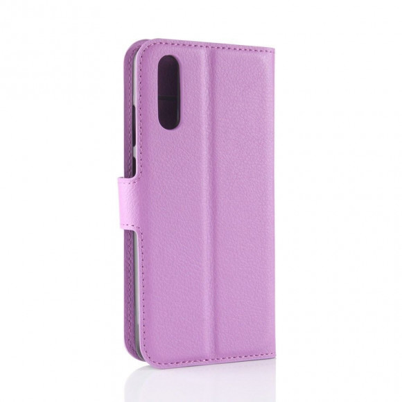 Чехол с визитницей для Huawei P20 (фиолетовый) Чехол с визитницей для Huawei P20 (фиолетовый)