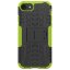 Чехол Hybrid Armor для iPhone 8 / iPhone 7 / iPhone SE (2020) / iPhone SE (2022) (черный + зеленый)