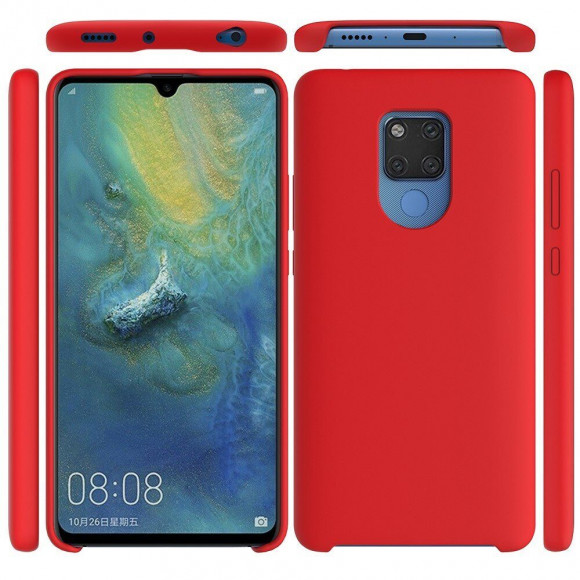 Силиконовый чехол Mobile Shell для Huawei Mate 20X (красный) Силиконовый чехол Mobile Shell для Huawei Mate 20X (красный)