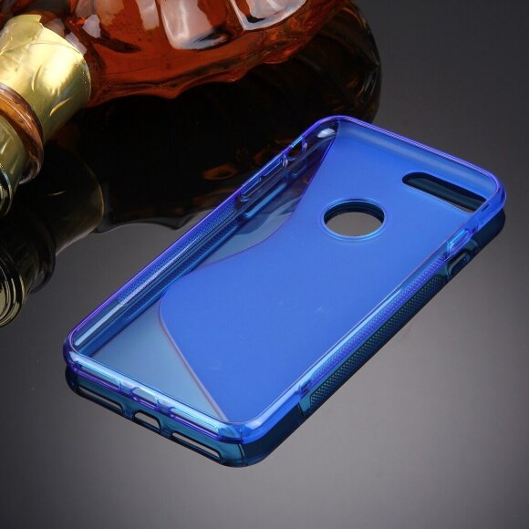 Нескользящий чехол для iPhone 7 Plus / iPhone 8 Plus (голубой) Нескользящий чехол для iPhone 7 Plus / iPhone 8 Plus (голубой)