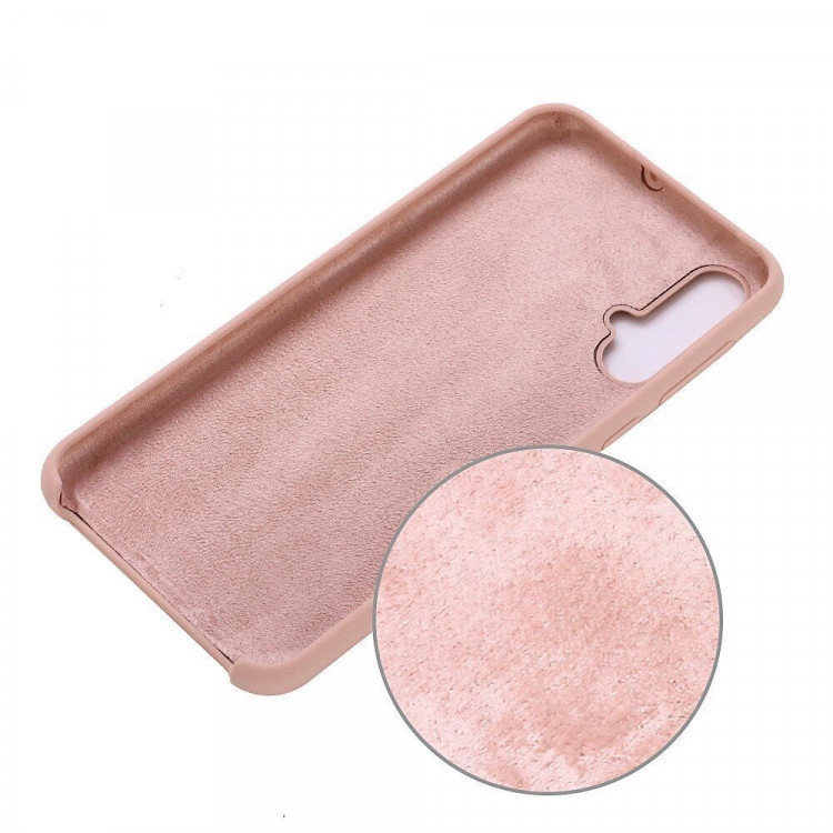 Силиконовый чехол Mobile Shell для Huawei nova 5 Pro / Huawei nova 5  (розовый)