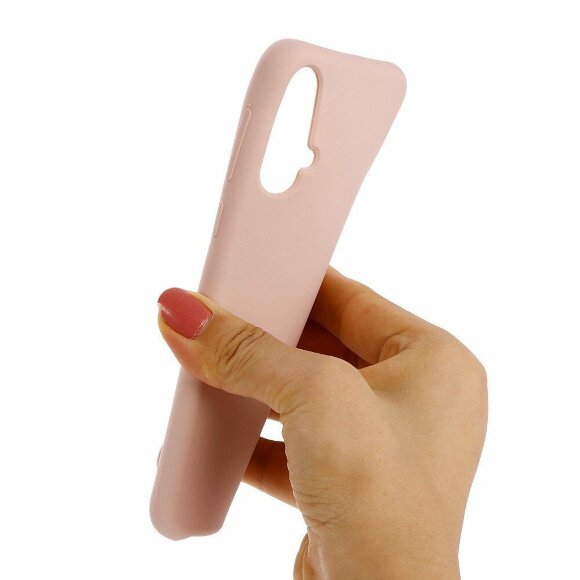 Силиконовый чехол Mobile Shell для Huawei nova 5 Pro / Huawei nova 5  (розовый)