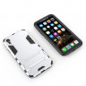 Чехол Duty Armor для iPhone XR (серебряный)