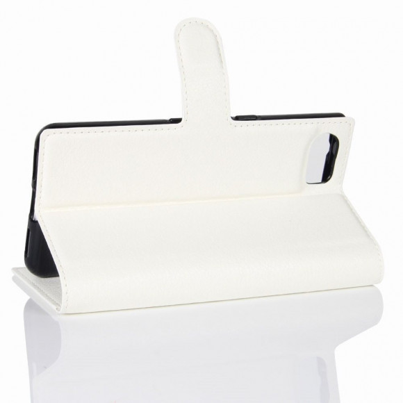 Чехол с визитницей для BlackBerry Keyone (белый)