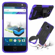 Чехол Hybrid Armor для Motorola Moto Z Force (черный + фиолетовый) Чехол Hybrid Armor для Motorola Moto Z Force (черный + фиолетовый)