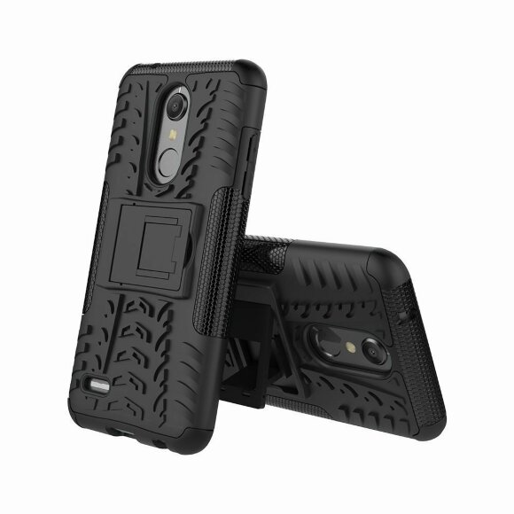 Чехол Hybrid Armor для LG K10 (2018) / LG K30 (черный) Чехол Hybrid Armor для LG K10 (2018) / LG K30 (черный)