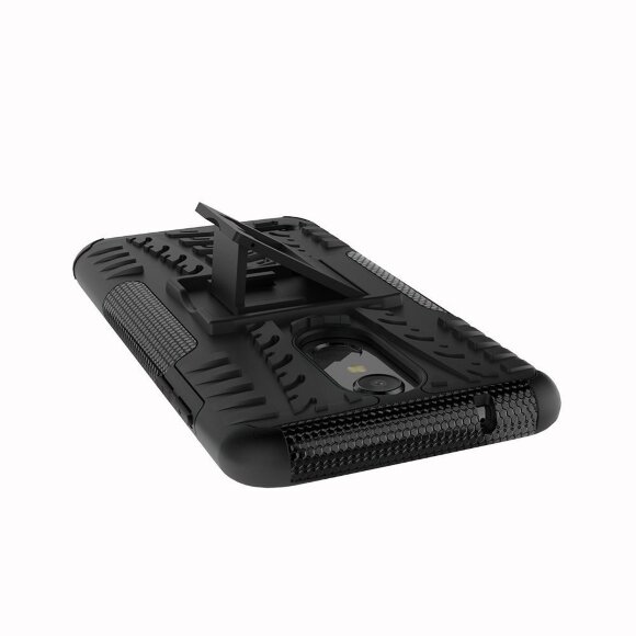 Чехол Hybrid Armor для LG K10 (2018) / LG K30 (черный) Чехол Hybrid Armor для LG K10 (2018) / LG K30 (черный)