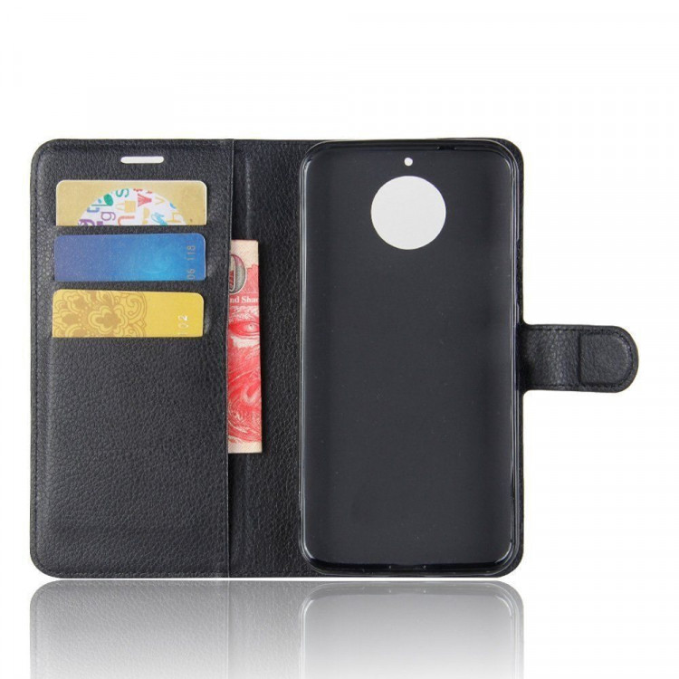 Чехол с визитницей для Motorola Moto G5S (черный)
