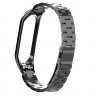 Стальной браслет для Xiaomi Mi Band 4 (черный)