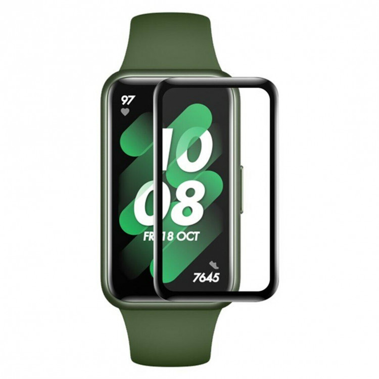 Защитная пленка 3D Curved Soft PC Edge PMMA для Huawei Band 6 / Honor Band 6 / Band 7