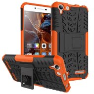 Чехол Hybrid Armor для Lenovo Vibe K5 / K5 Plus (черный + оранжевый) Чехол Hybrid Armor для Lenovo Vibe K5 / K5 Plus (черный + оранжевый)