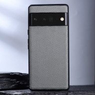 Чехол с текстурой нейлона для Google Pixel 6 (серый) Чехол с текстурой нейлона для Google Pixel 6 (серый)