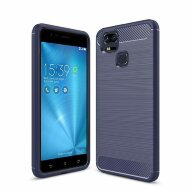 Чехол-накладка Carbon Fibre для Asus Zenfone 3 Zoom ZE553KL (темно-синий) Чехол-накладка Carbon Fibre для Asus Zenfone 3 Zoom ZE553KL (темно-синий)