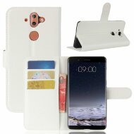 Чехол с визитницей для Nokia 8 Sirocco (белый) Чехол с визитницей для Nokia 8 Sirocco (белый)