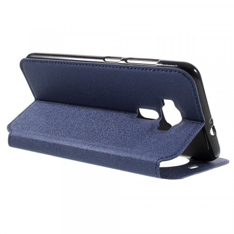 Чехол с окном для ASUS Zenfone 3 ZE552KL  (синий)