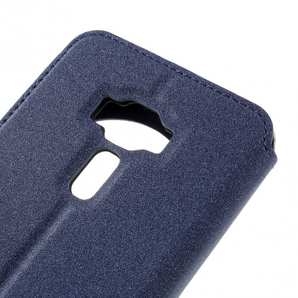 Чехол с окном для ASUS Zenfone 3 ZE552KL  (синий)