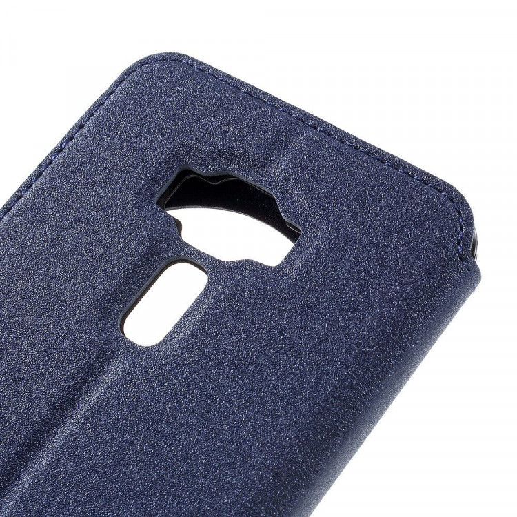 Чехол с окном для ASUS Zenfone 3 ZE552KL  (синий)