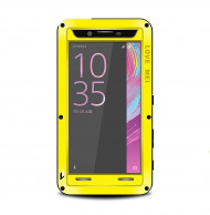 Гибридный чехол LOVE MEI для Sony Xperia X Performance (желтый) Гибридный чехол LOVE MEI для Sony Xperia X Performance (желтый)