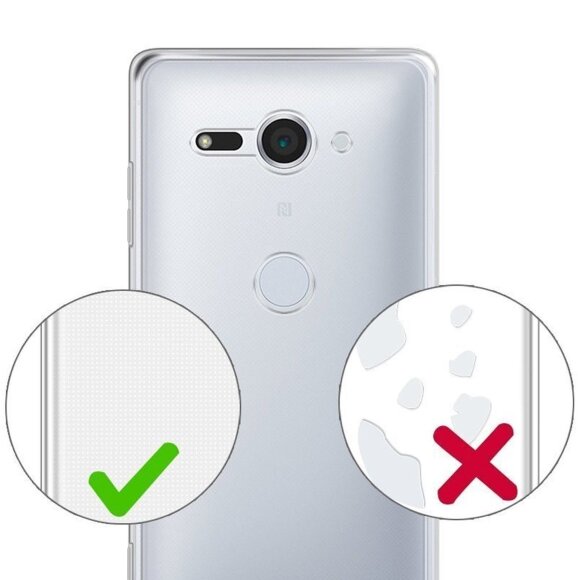 Силиконовый TPU чехол для Sony Xperia XZ2 Compact