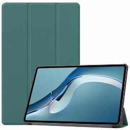Планшетный чехол для Huawei MatePad Pro 12.6 дюйма (темно-зеленый)